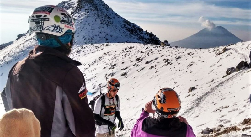 Iztaccihuatl Glaciar Mexico