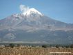 Pico de Orizaba Mountain from tlachihuca view 